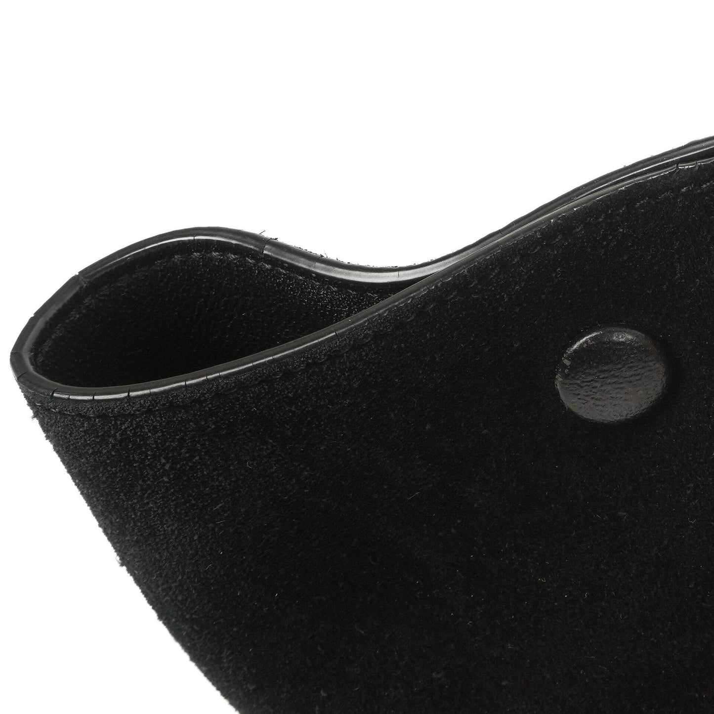 Celine Medium Trapeze Handtasche aus schwarzem Kalbsleder und Wildleder