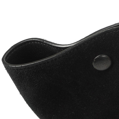 Celine Medium Trapeze Handtasche aus schwarzem Kalbsleder und Wildleder