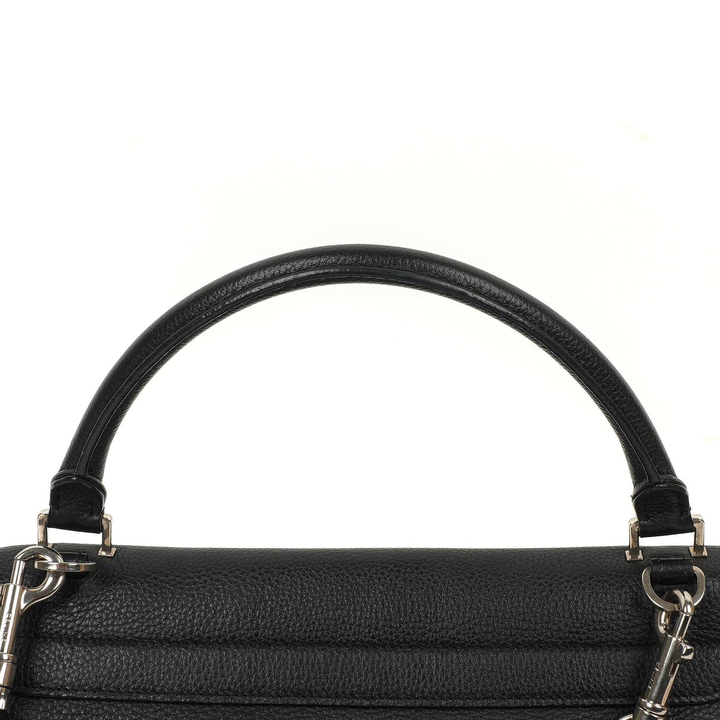 Celine Medium Trapeze Handtasche aus schwarzem Kalbsleder und Wildleder