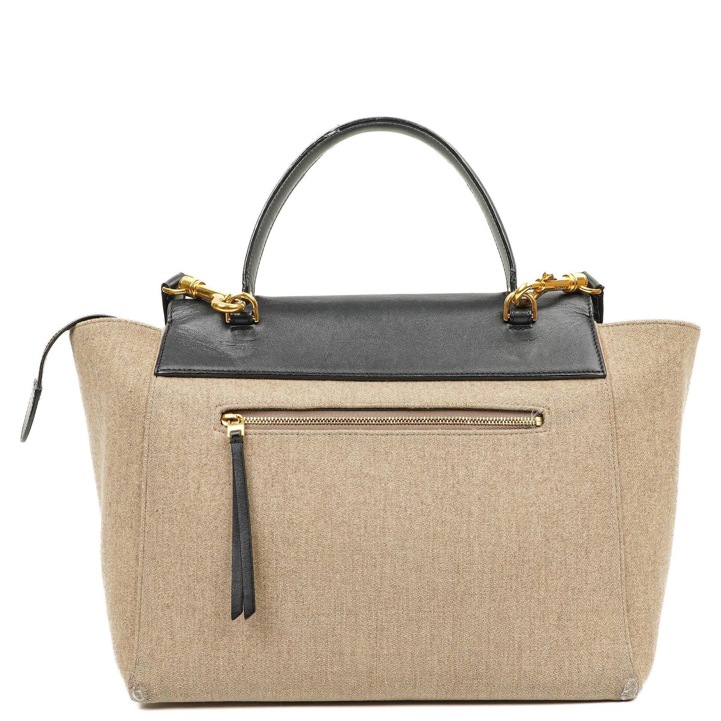 Celine Mini Belt Bag aus beigem glattem Kalbsleder