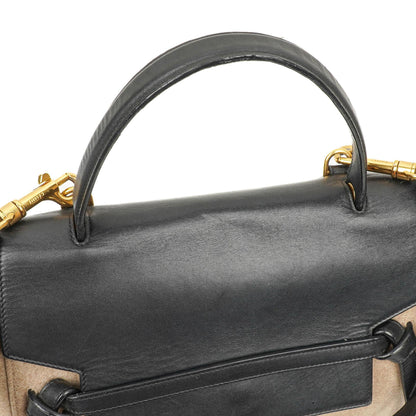 Celine Mini Belt Bag aus beigem glattem Kalbsleder
