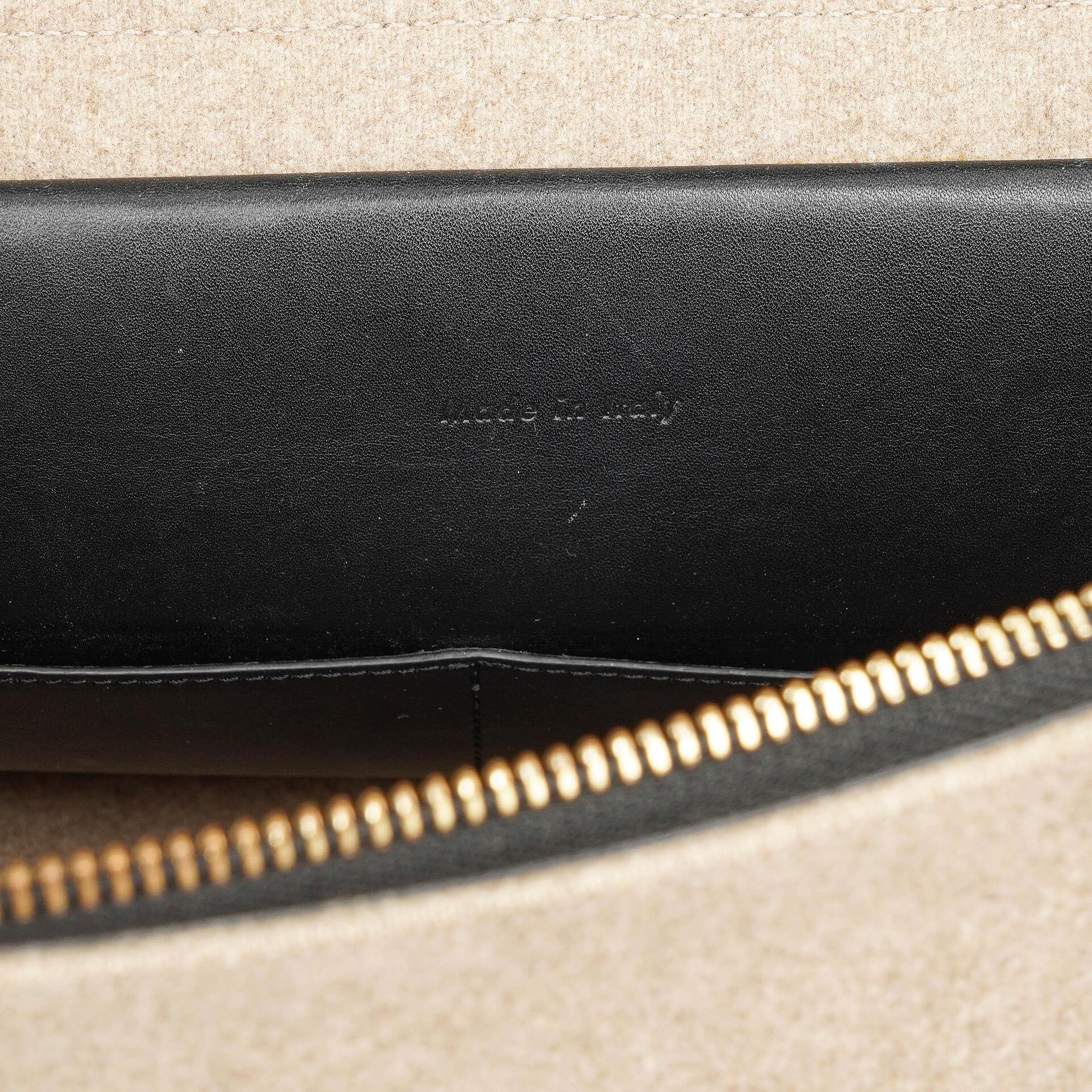 Celine Mini Belt Bag aus beigem glattem Kalbsleder
