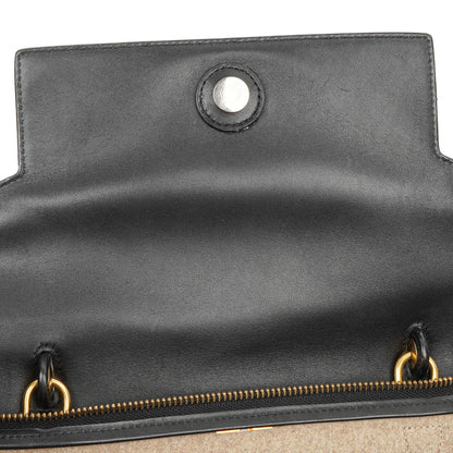 Celine Mini Belt Bag aus beigem glattem Kalbsleder