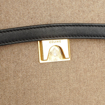 Celine Mini Belt Bag aus beigem glattem Kalbsleder