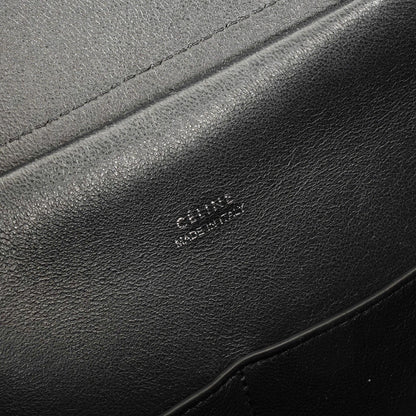 Celine Mini Belt Bag aus gestreiftem Canvas und Leder