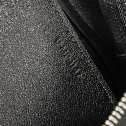 Celine Mini Belt Bag aus gestreiftem Canvas und Leder