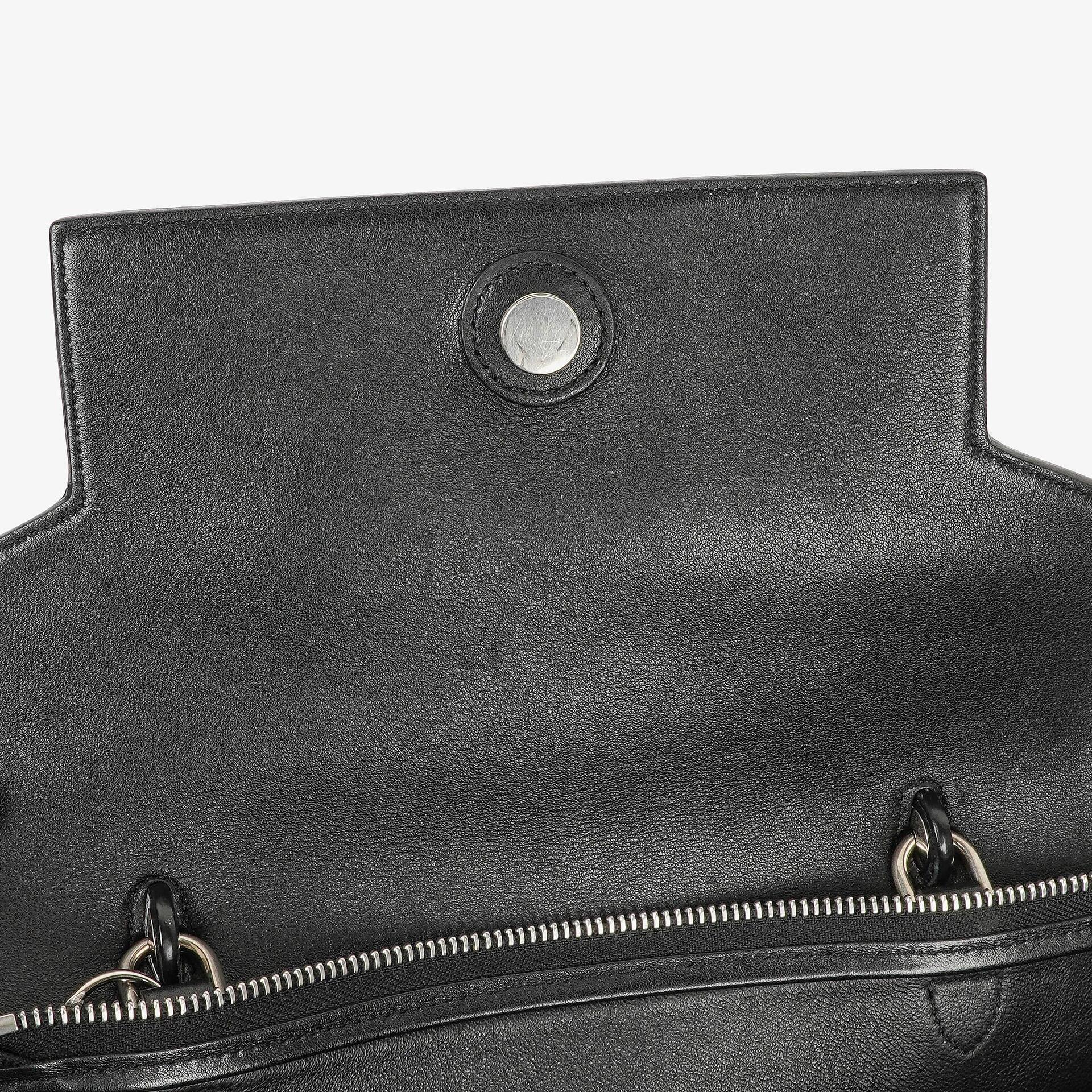 Celine Mini Belt Bag aus gestreiftem Canvas und Leder