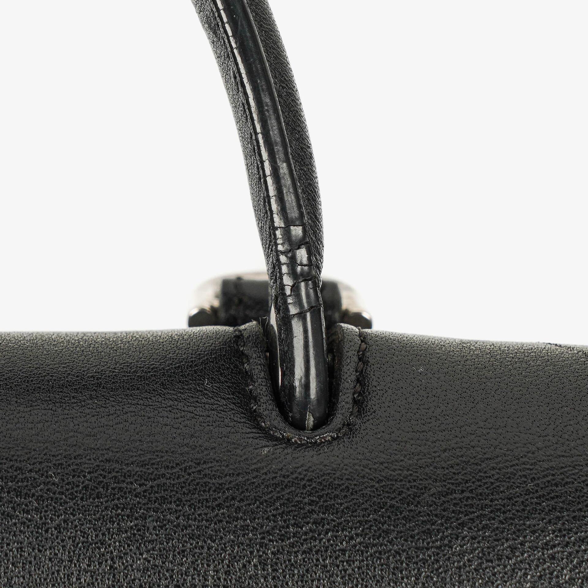 Celine Mini Belt Bag aus gestreiftem Canvas und Leder