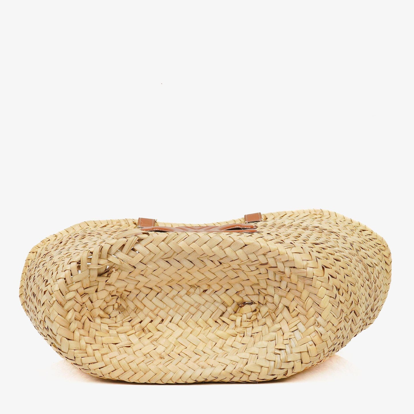 Celine Classic Triomphe Panier aus Palm Leaves Kalbsleder