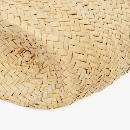 Celine Classic Triomphe Panier aus Palm Leaves Kalbsleder