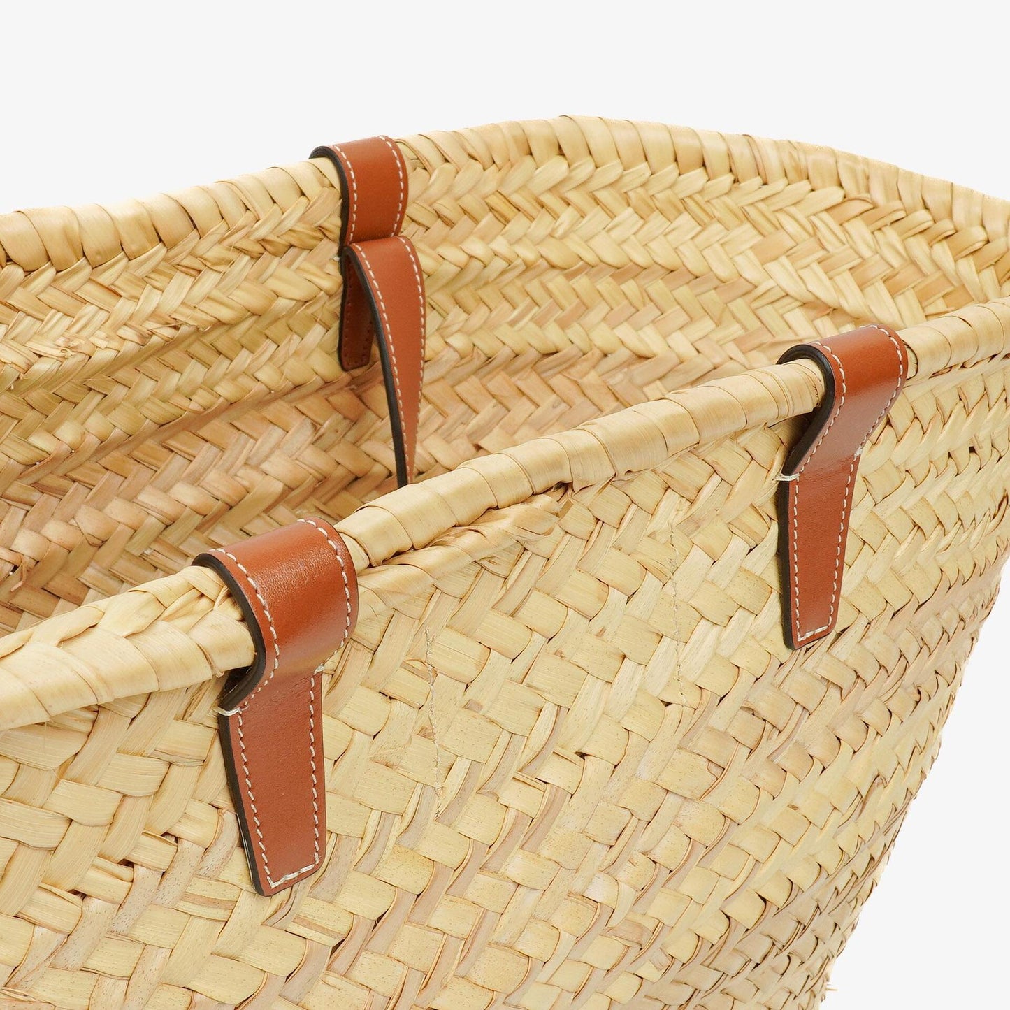 Celine Classic Triomphe Panier aus Palm Leaves Kalbsleder
