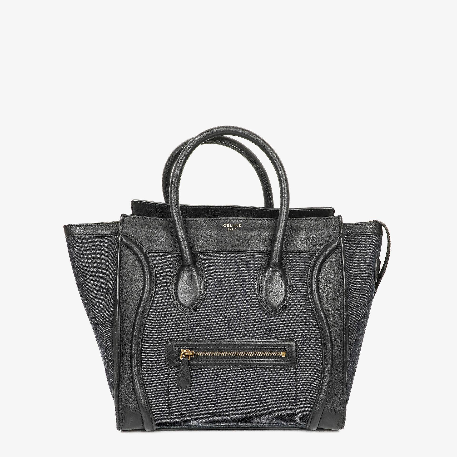 Celine Phantom Luggage Medium Tote Tasche aus Denim