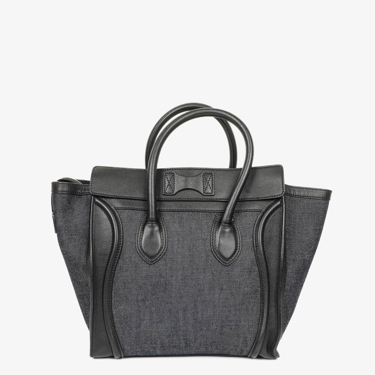 Celine Phantom Luggage Medium Tote Tasche aus Denim