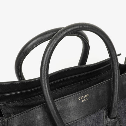 Celine Phantom Luggage Medium Tote Tasche aus Denim