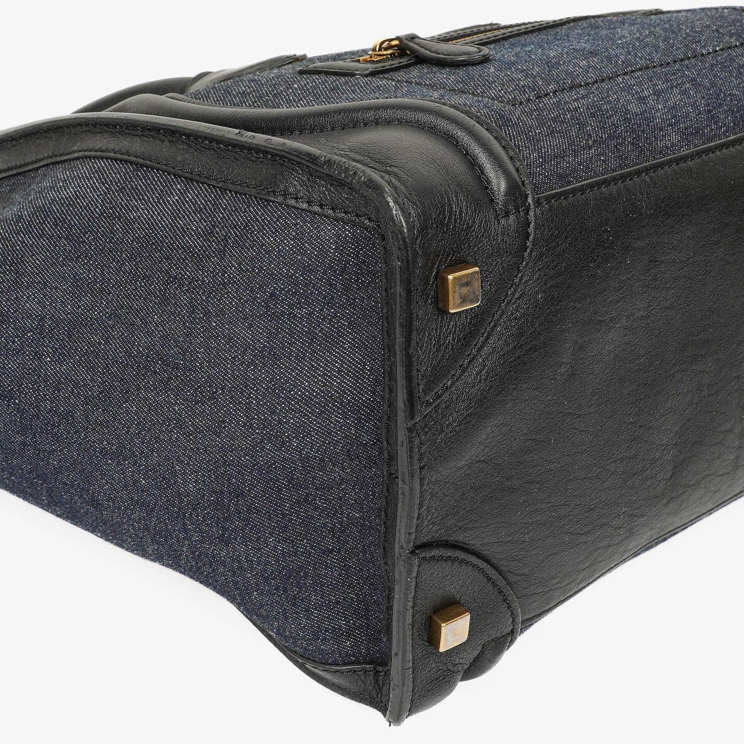 Celine Phantom Luggage Medium Tote Tasche aus Denim