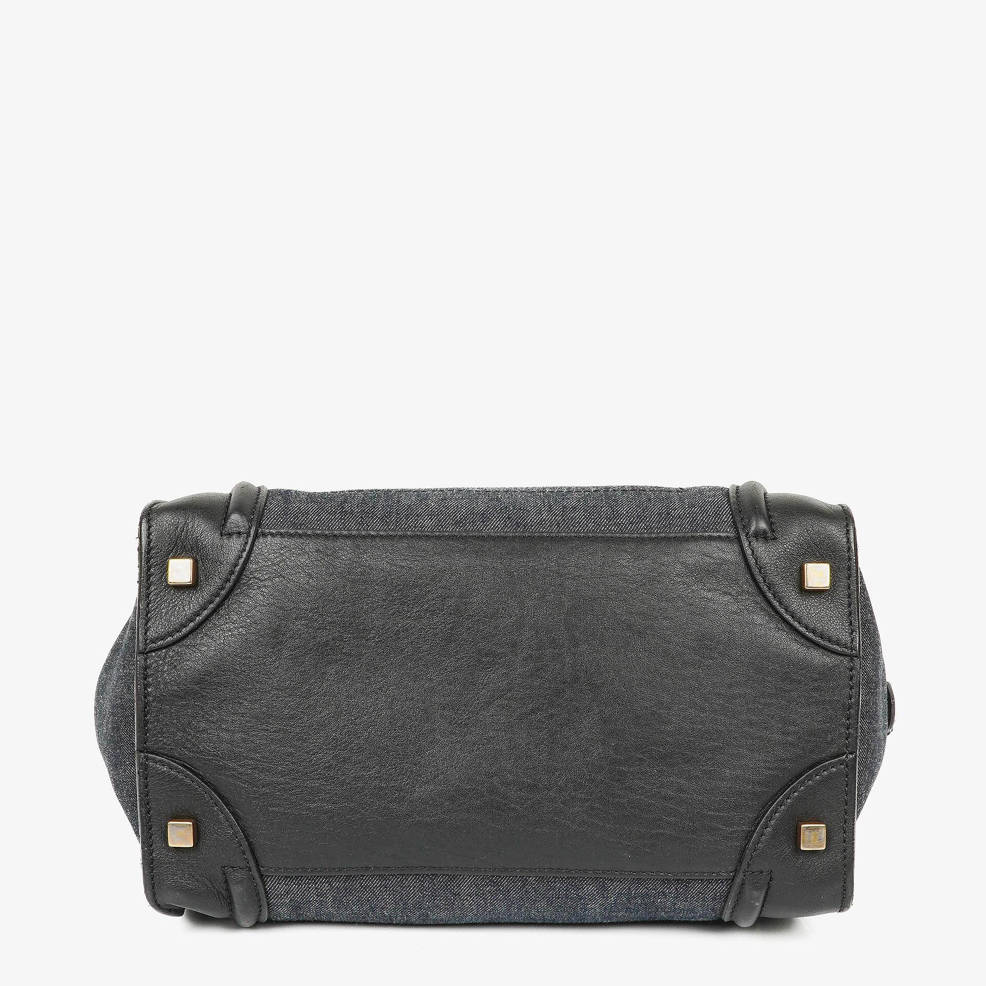 Celine Phantom Luggage Medium Tote Tasche aus Denim