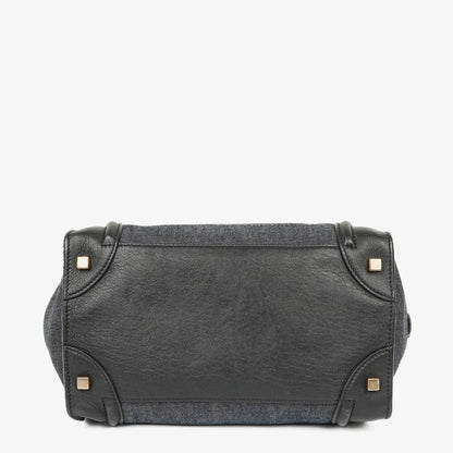 Celine Phantom Luggage Medium Tote Tasche aus Denim