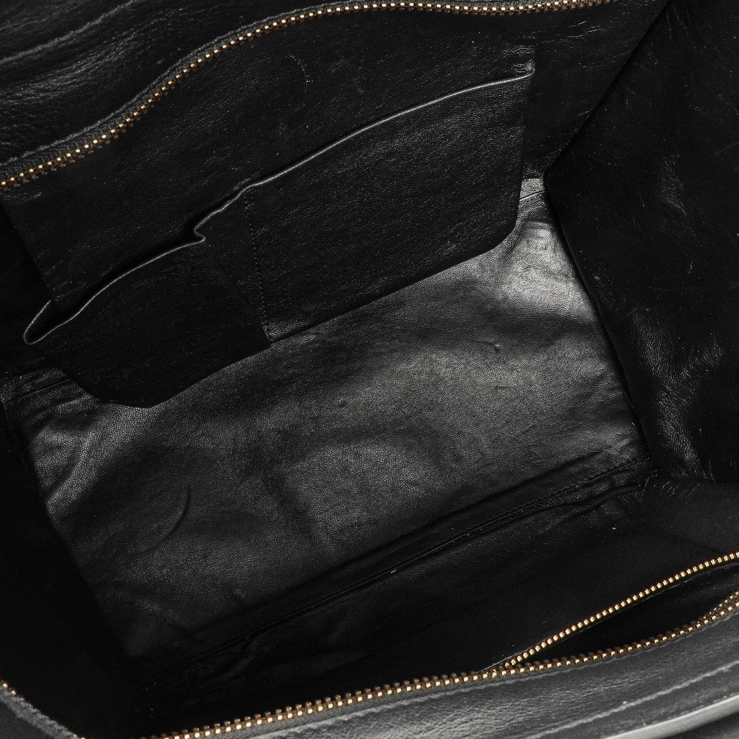 Celine Phantom Luggage Medium Tote Tasche aus Denim