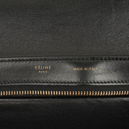 Celine Kleine Trapeze Tasche aus Tri-Color Leder und Wildleder