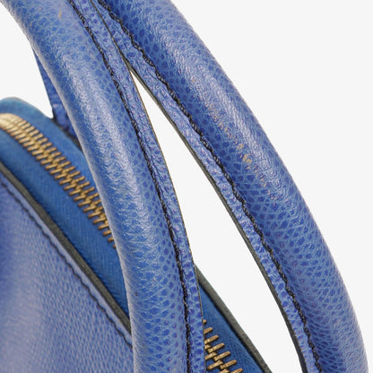 Celine Mini Tasche aus blauem Leder mit Zwei-Wege-Trageoption
