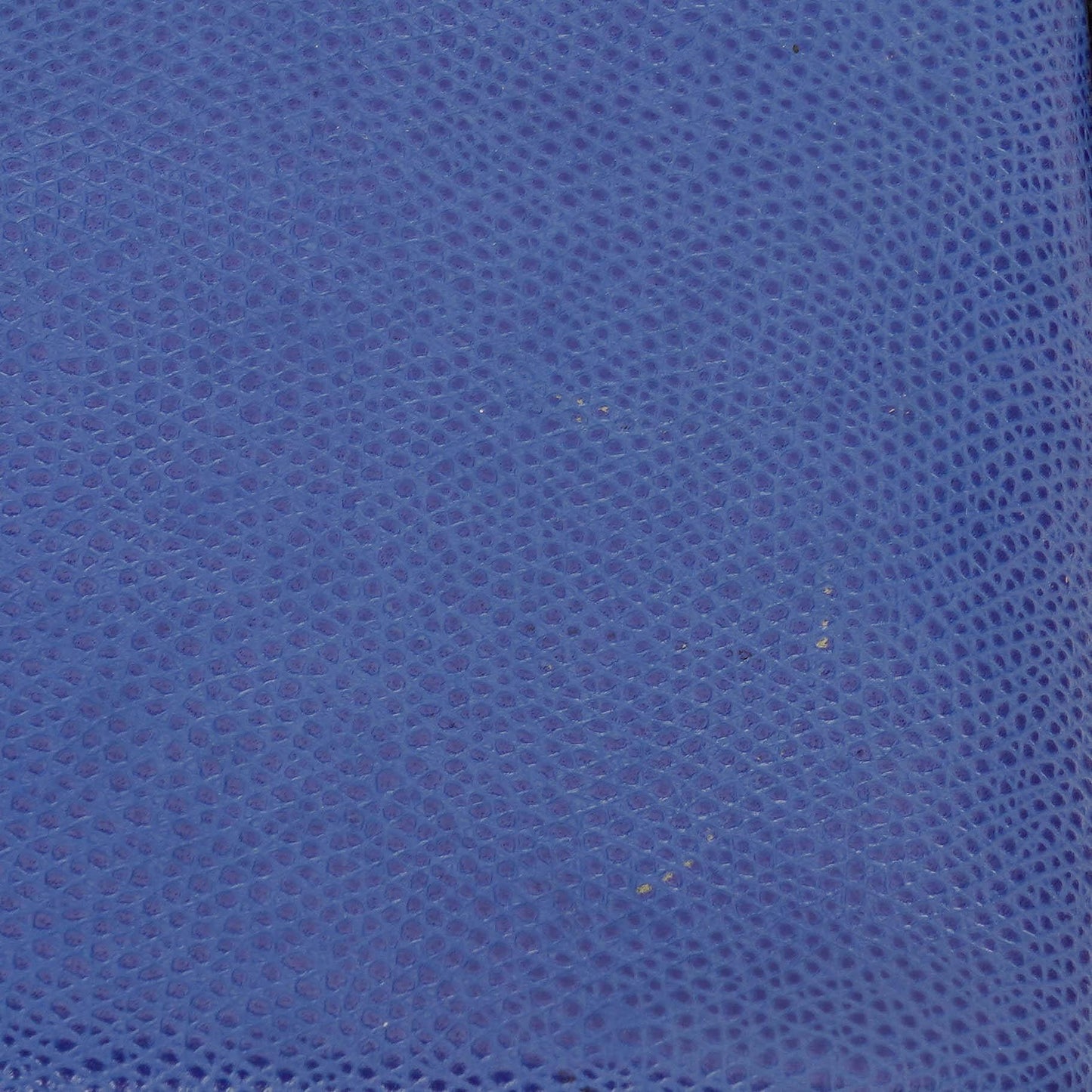 Celine Mini Tasche aus blauem Leder mit Zwei-Wege-Trageoption