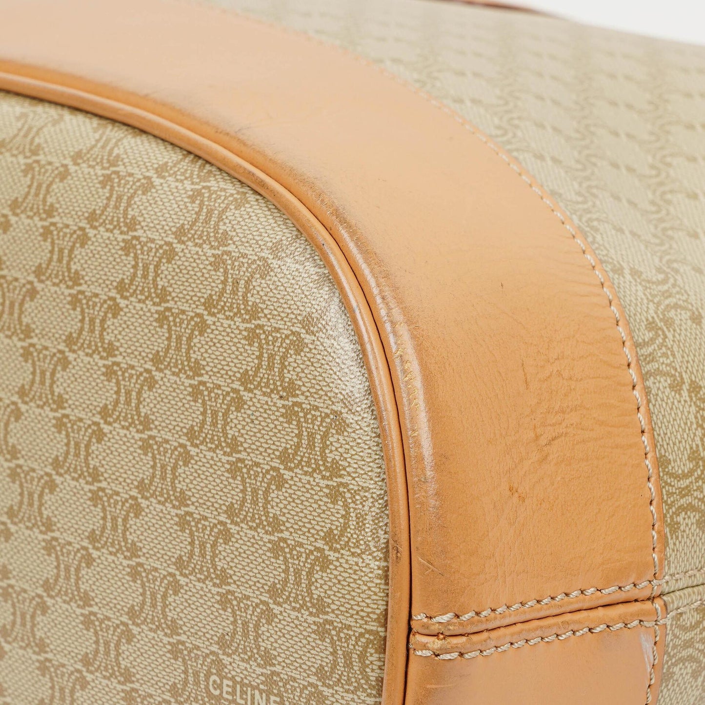 Celine Vintage Macadam Schultertasche