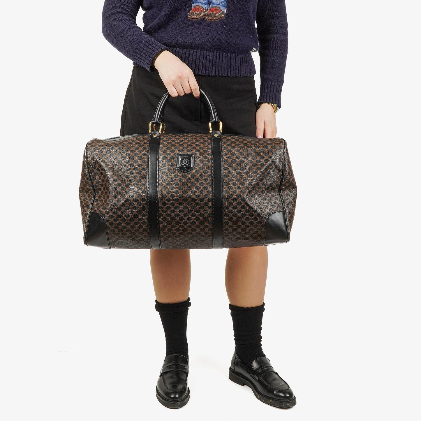 Celine Vintage Macadam Reisetasche