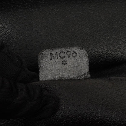 Celine Vintage Macadam Triomphe Vanity Bag in Schwarz