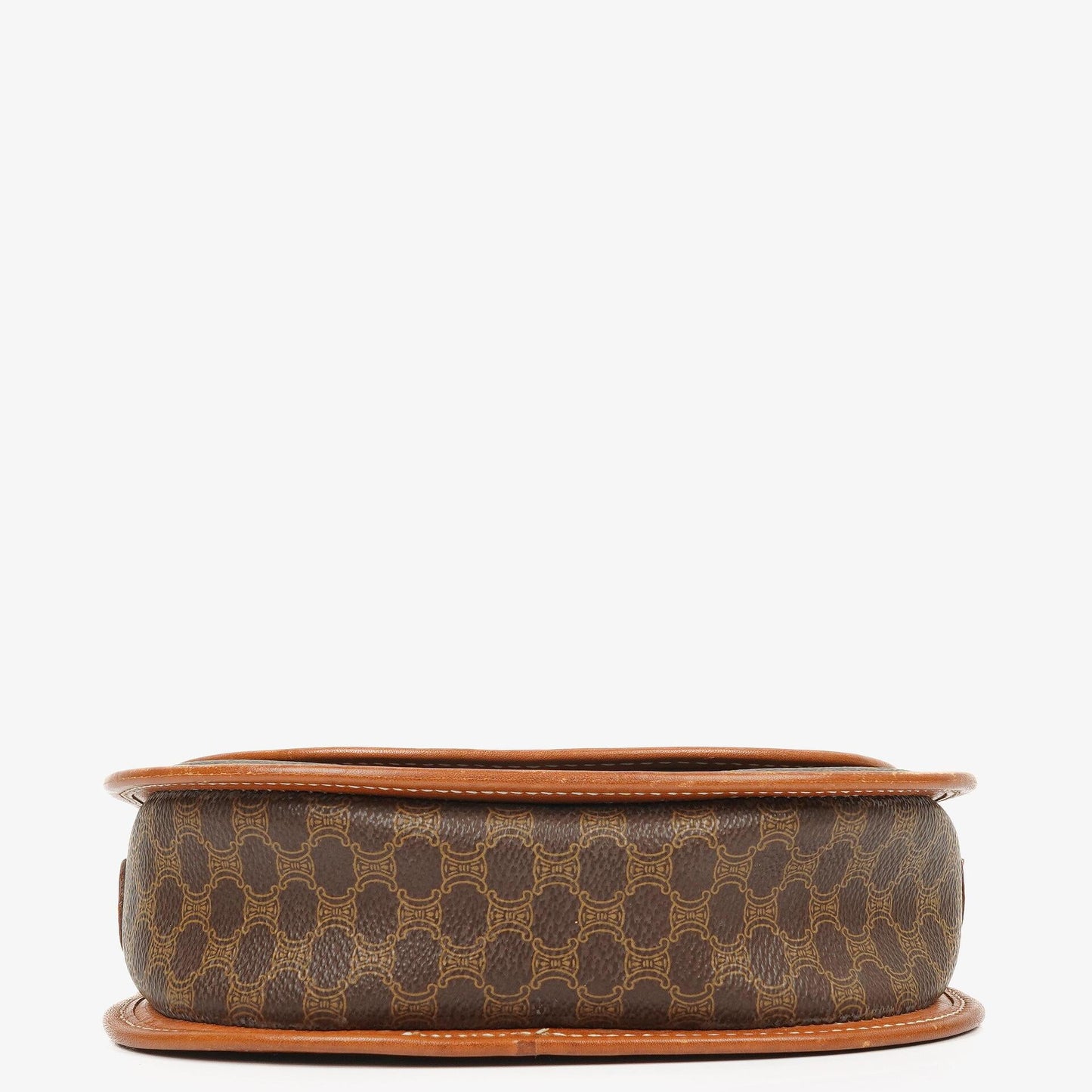 Celine Vintage Macadam Triomphe Braun Umhängetasche