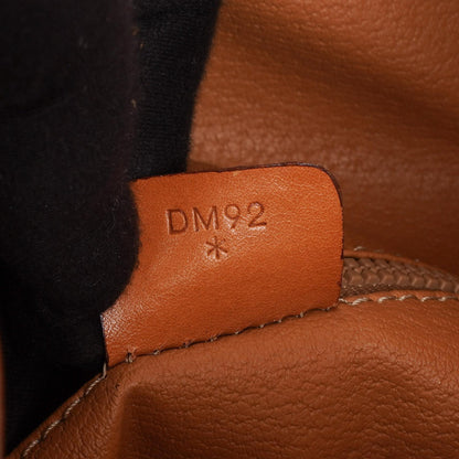 Celine Vintage Macadam Triomphe Braune Zugband Bucket Bag Sehr gut
