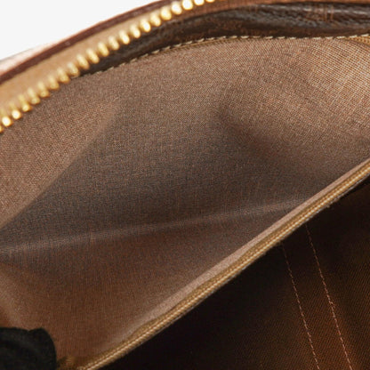 Celine Vintage Macadam Triomphe Reisetasche in Braun
