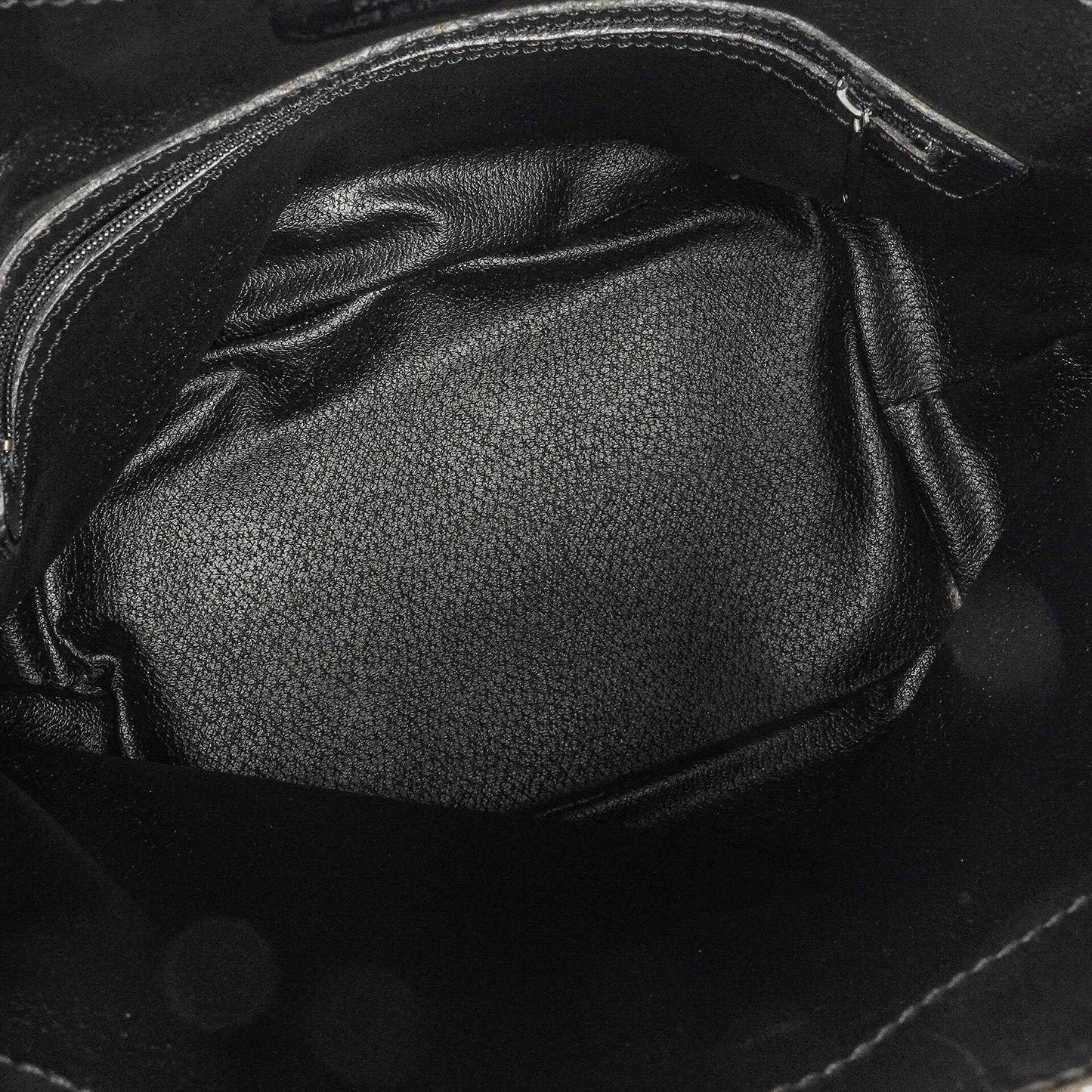 Celine Vintage Macadam Triomphe Kordelzug Bucket Bag