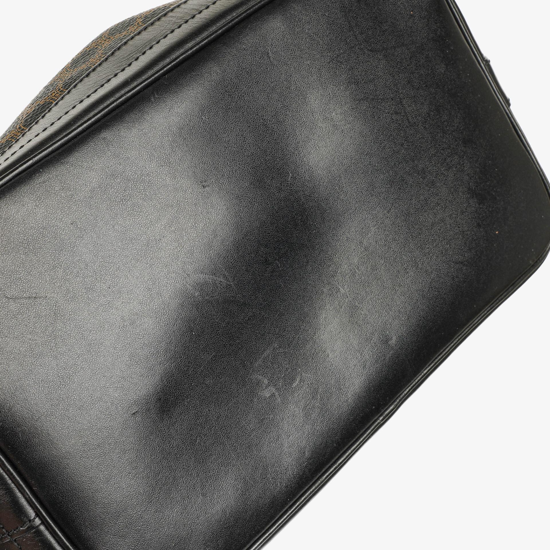 Celine Vintage Macadam Triomphe Kordelzug Bucket Bag