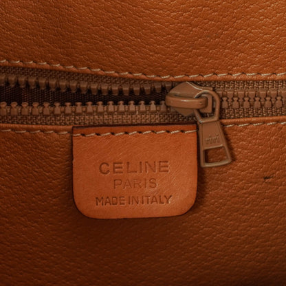 Celine Vintage Macadam Triomphe Bucket Bag mit Kordelzug
