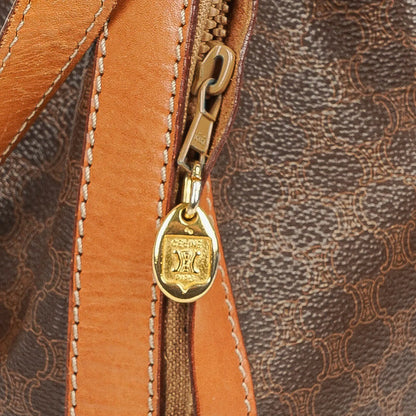 Celine Vintage Macadam Triomphe Bucket Bag mit Kordelzug