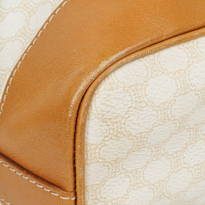 Celine Vintage Macadam Triomphe Bucket Bag mit Kordelzug