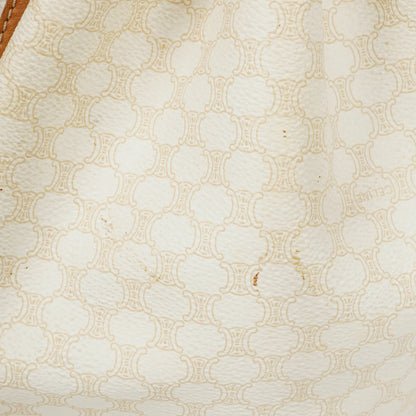 Celine Vintage Macadam Triomphe Bucket Bag mit Kordelzug