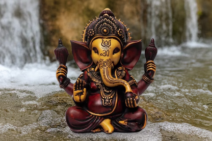 Duchowa figurka Ganesha – Bóg Słonia, hinduska mądrość i ochrona