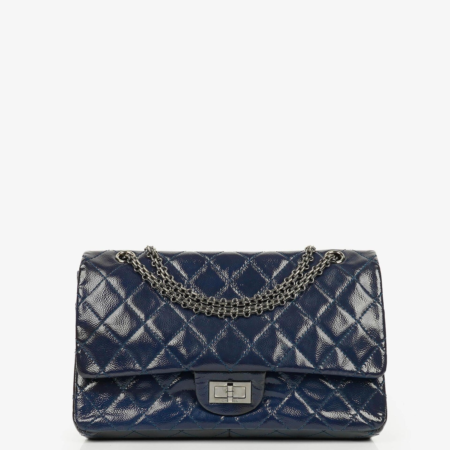 Chanel 2.55 Reissue 227 gesteppte Caviar Flap Tasche