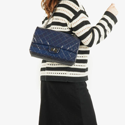 Chanel 2.55 Reissue 227 gesteppte Caviar Flap Tasche