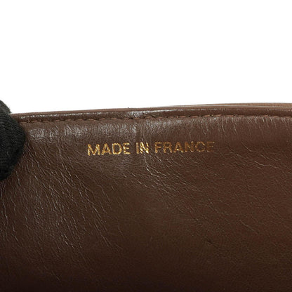 Chanel Kleine Klassische Double Flap Braun Gestepptes Lammleder 24K Vergoldete Beschläge