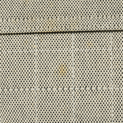 Chanel Camellia N°5 Tasche aus beigem und schwarzem Canvas