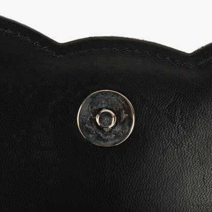 Chanel Camellia N°5 Tasche aus beigem und schwarzem Canvas