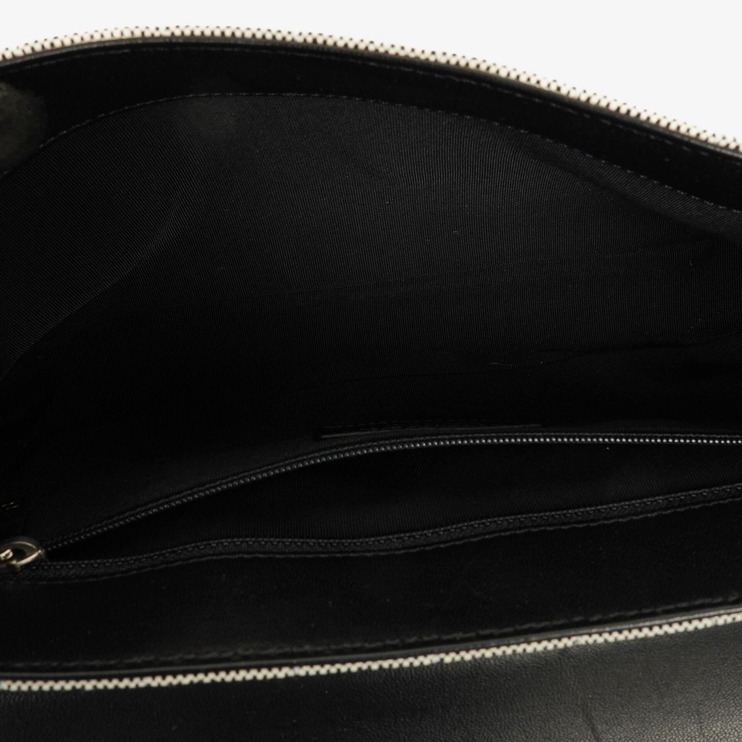 Chanel Camellia N°5 Tasche aus beigem und schwarzem Canvas