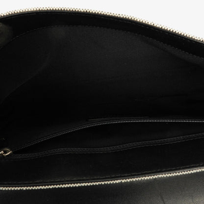 Chanel Camellia N°5 Tasche aus beigem und schwarzem Canvas