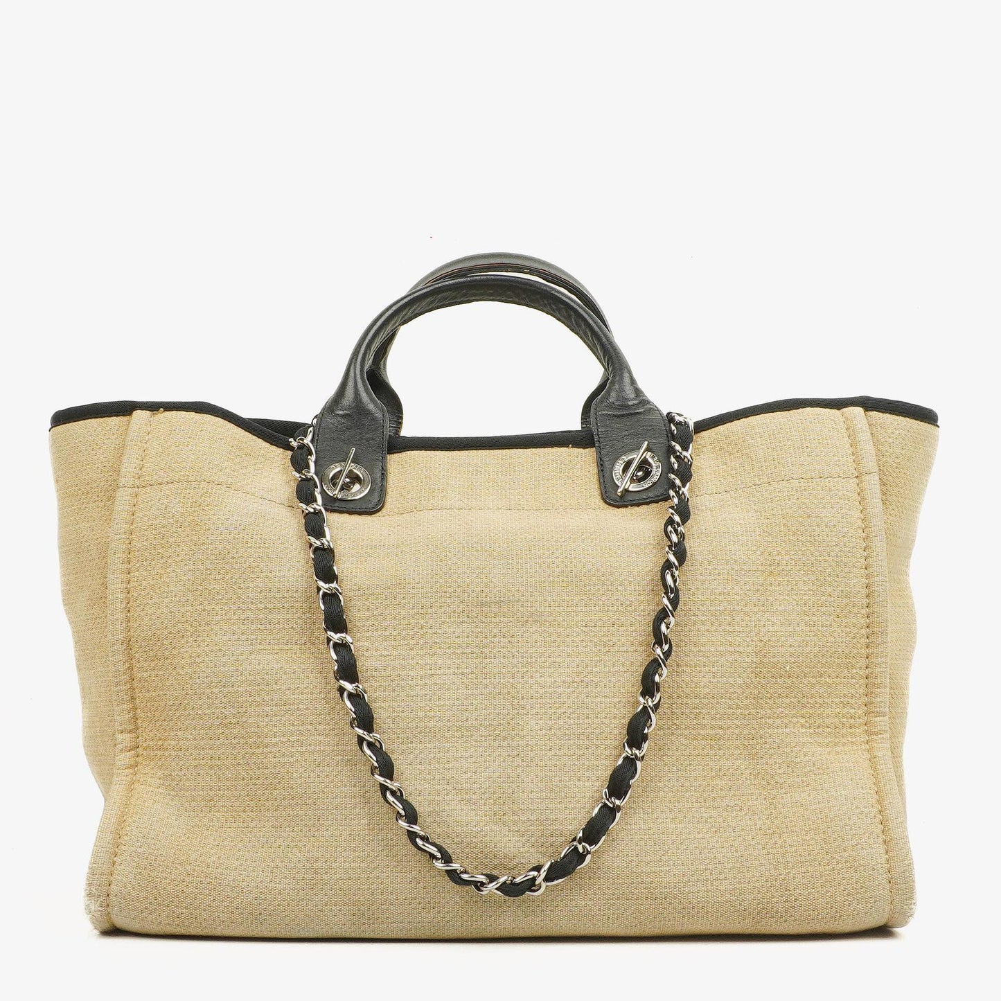 Chanel Deauville Medium Tote Bag in Beige