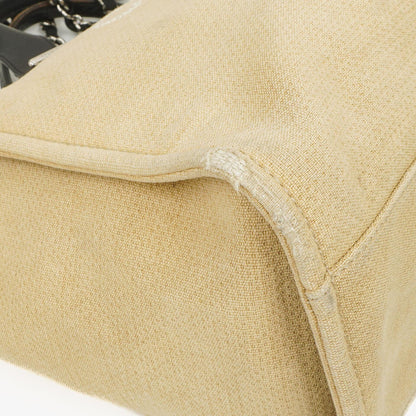 Chanel Deauville Medium Tote Bag in Beige