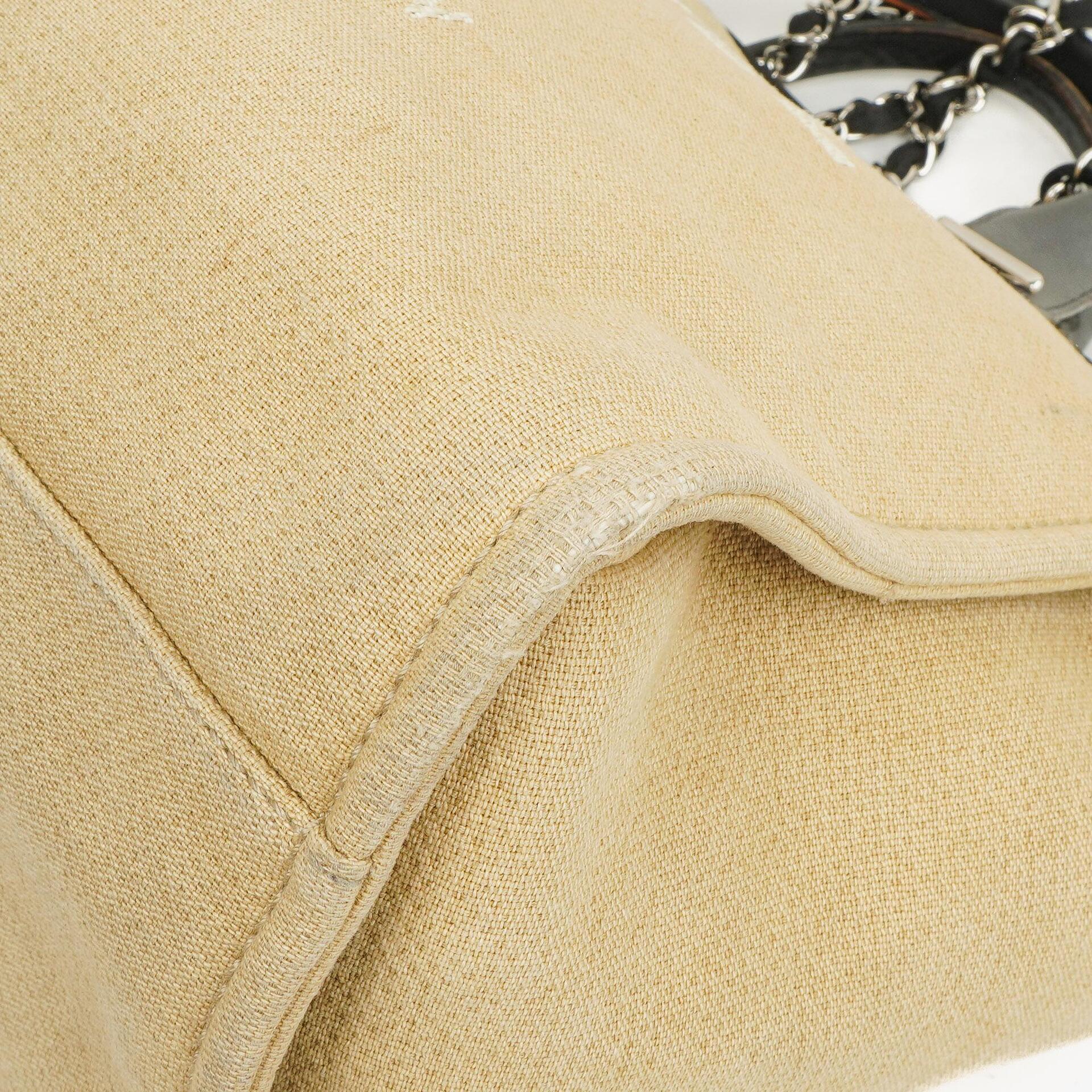 Chanel Deauville Medium Tote Bag in Beige