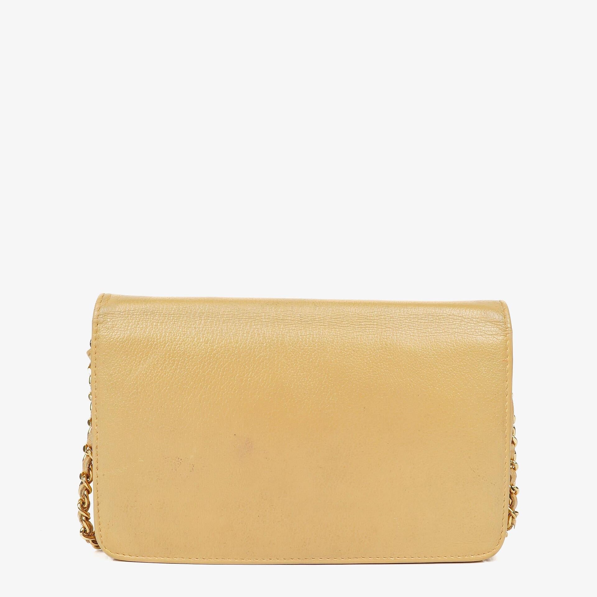 Chanel Bifold Single Flap Wallet on Chain