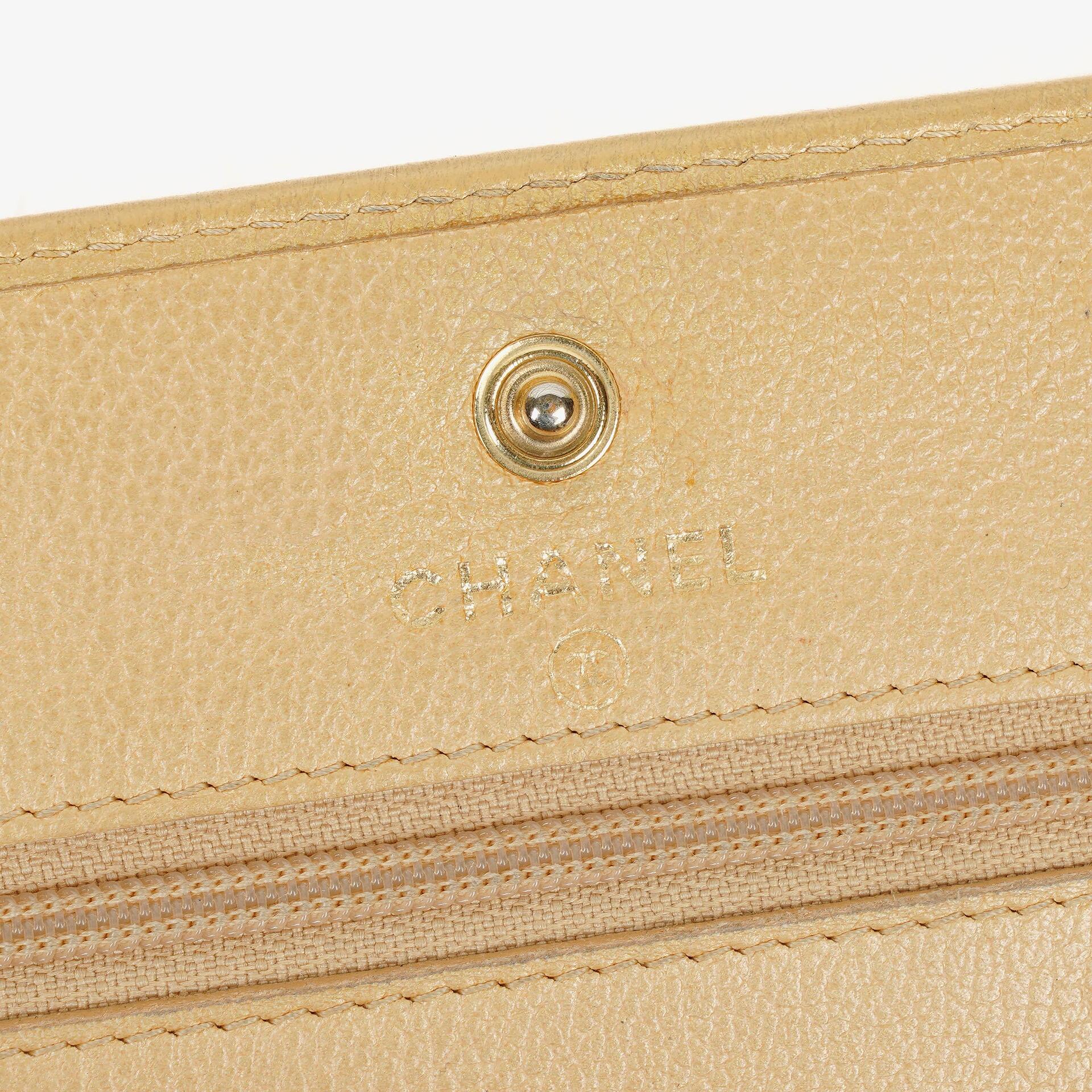 Chanel Bifold Single Flap Wallet on Chain